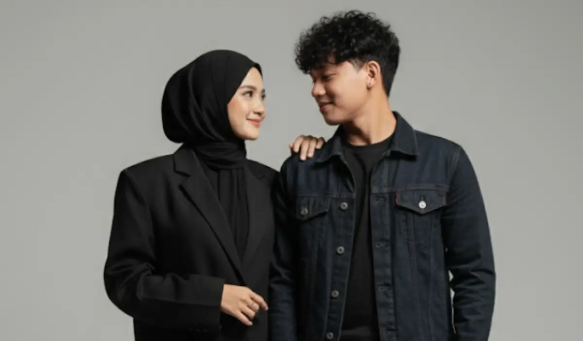 foto prewedding gemini ai