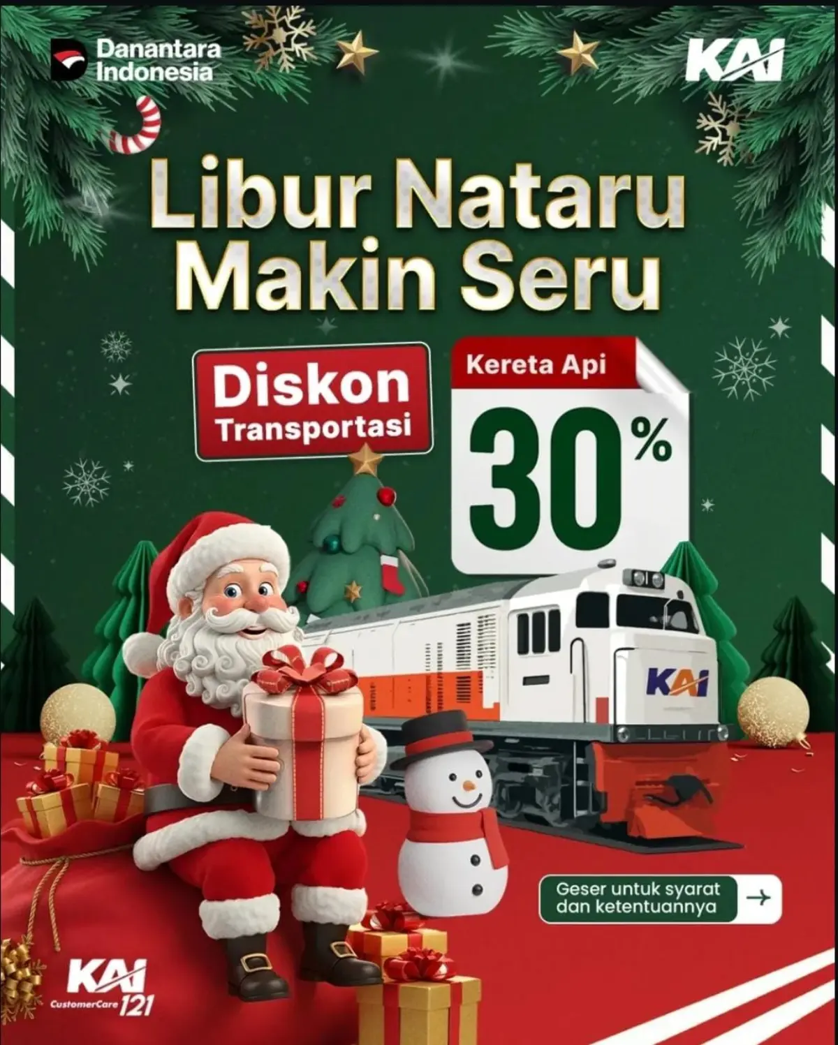 Diskon Tiket Kereta Api