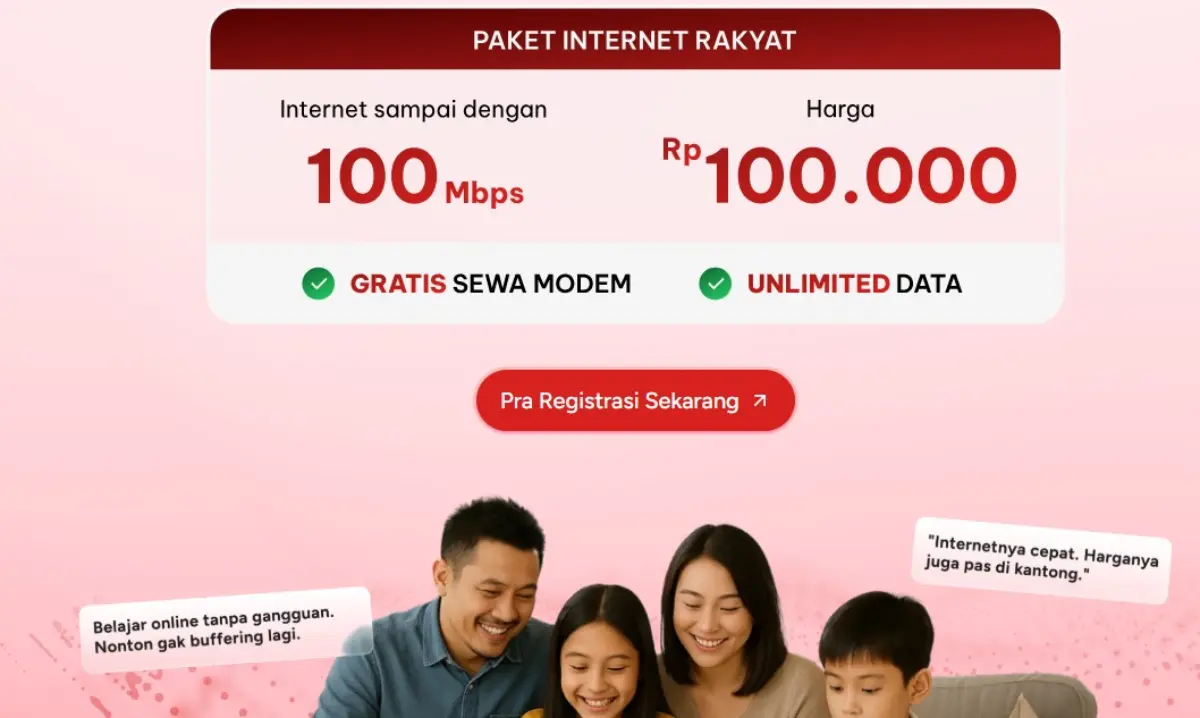 Harga Internet Rakyat