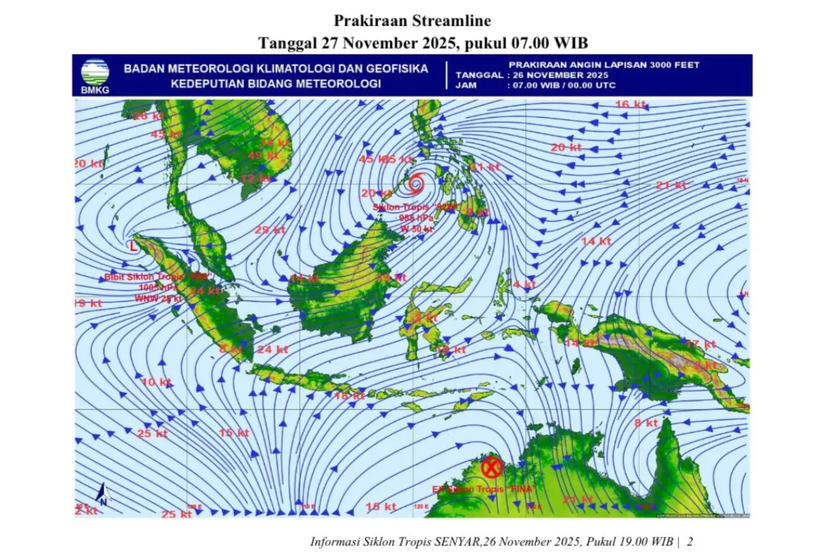 Siklon Tropis Senyar