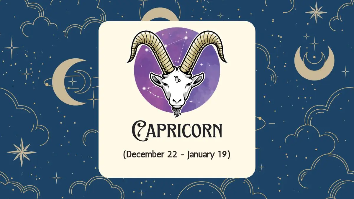 Zodiak Capricon (22 Desember - 19 Januari)