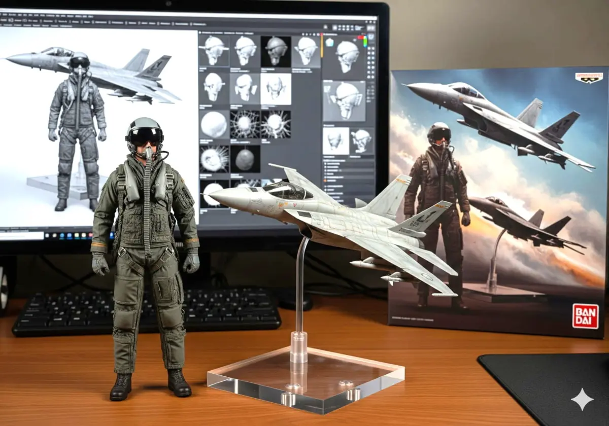 prompt ai miniatur mainan