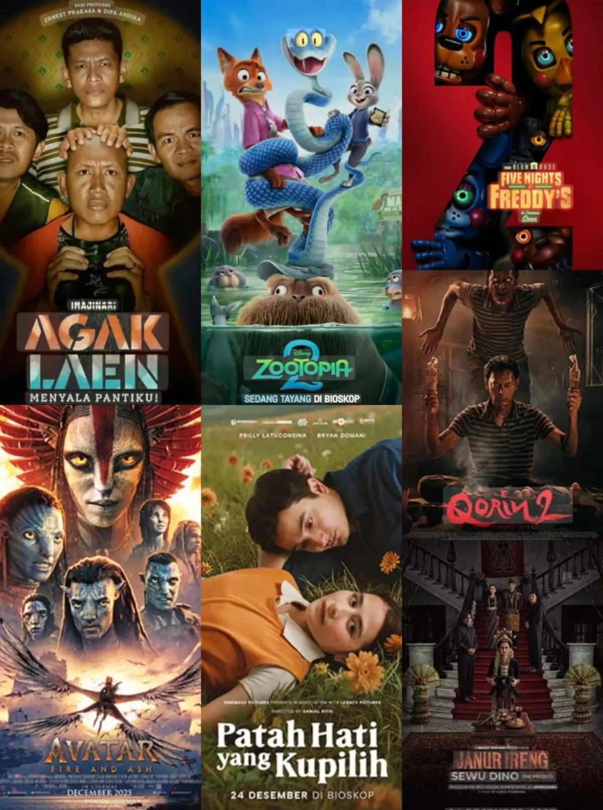 7 Rekomendasi Film di XXI Pengisi Akhir Tahun 2025