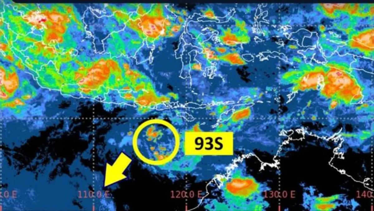 bibit siklon tropis 93s