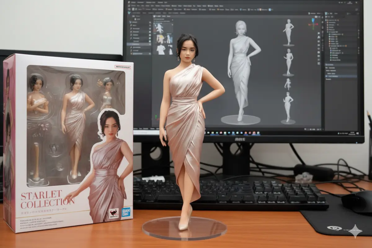 Prompt AI Miniatur Mainan