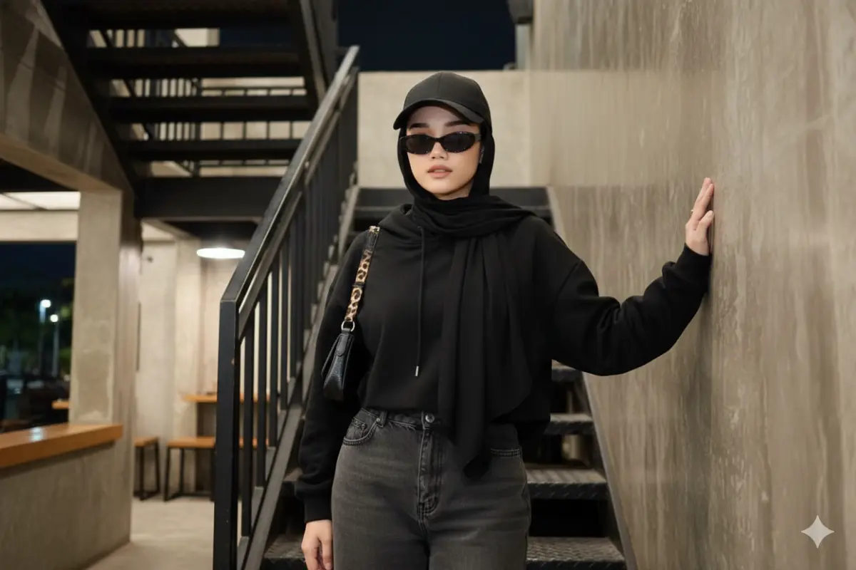 Ilustrasi Prompt Gemini AI Wanita