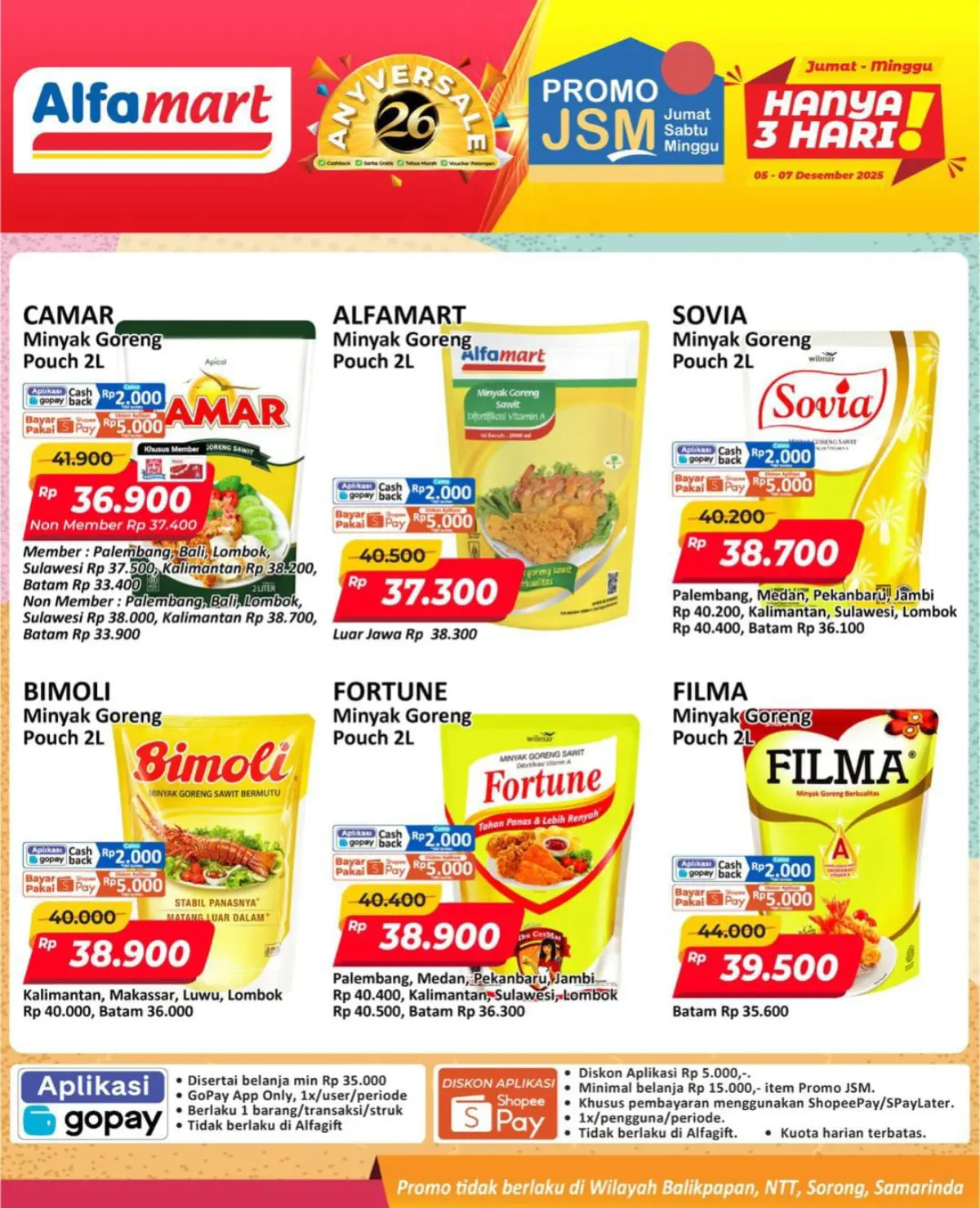 Promo JSM Alfamart Periode 05-07 Desember 2025