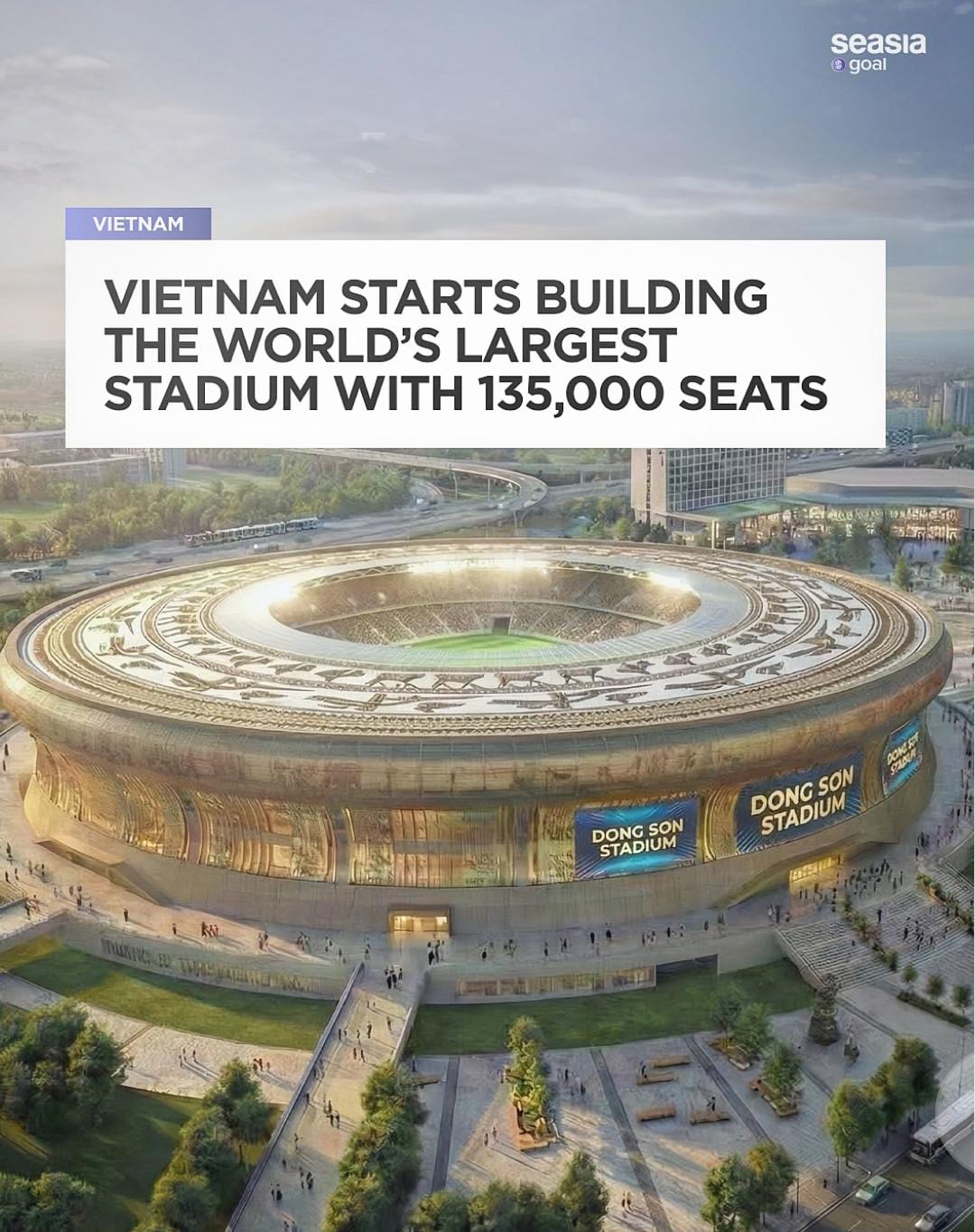 Stadion Trong Dong Vietnam