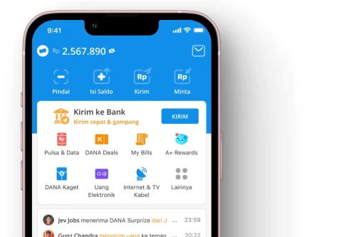 Ternyata sangat mudah! Klaim saldo DANA gratis Rp112.000 ke dompet digital hari ini, Sabtu, 17 Januari 2026, dapat dilakukan dengan cara berikut. Foto: SINDO news - mimbarjumat.com