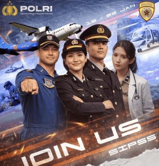 Berita baik bagi Anda yang ingin menjadi anggota polisi, karena Penerimaan Sekolah Inspektur Polisi Sumber Sarjana (SIPSS) POLRI tahun 2026 telah dibuka. Foto: Pantura24.com - mimbarjumat.com
