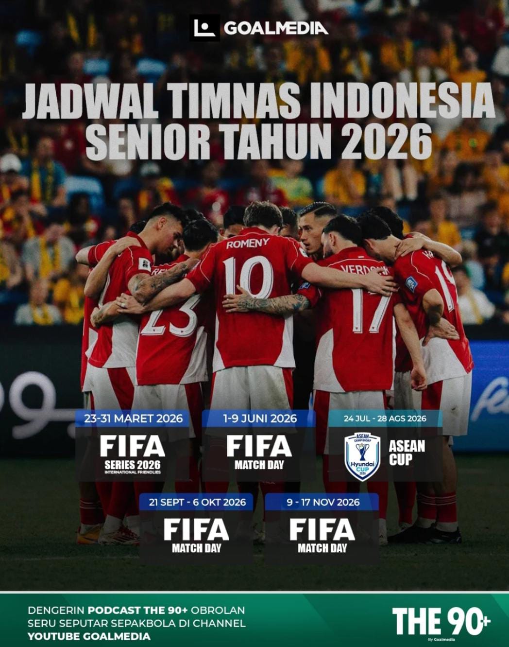 jadwal timnas indonesia 2026