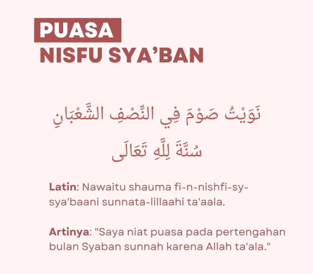 puasa nisfu sya'ban