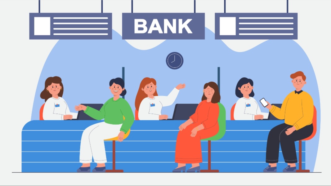 Ilustrasi pelayanan Bank. Foto: Freepik - mimbarjumat.com