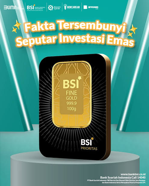 Cara menabung emas di BSI