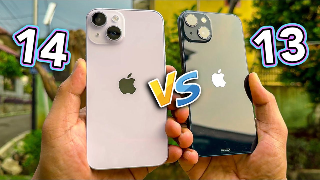 iPhone 13 dan iPhone 14. Foto: YouTube @ichsanzulfikar - mimbarjumat.com
