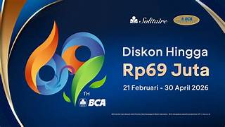 Manfaatkan berbagai promosi di momen HUT BCA ke-69 jika Anda memiliki barang fashion impian dari merek terkenal. Anda dapat membeli tas, sepatu, dan pakaian dengan potongan harga yang luar biasa. Pasti ada syarat dan ketentuan yang harus dipenuhi. Setiap syarat dapat dilihat di situs web promo resmi BCA. Foto: prioritas.bca.co.id - mimbarjumat.com