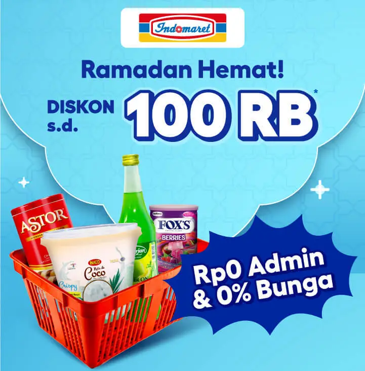 Katalog promo "Akbar: Berbagi Kebahagiaan" dirilis oleh Indomaret dan berlaku mulai hari ini hingga 4 Maret 2026. Foto: Kredivo - mimbarjumat.com
