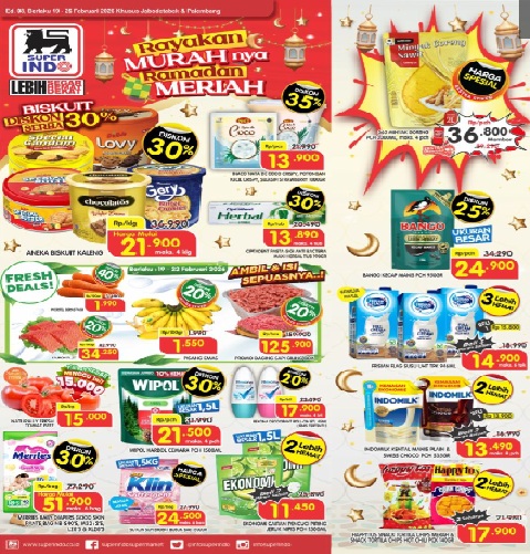 Berita terbaru tentang promo katalog khusus Rayakan Murahnya Ramadan Meriah, yang memenuhi kebutuhan bulan puasa dengan harga diskon. Foto: rakyatcirebon.disway.id - mimbarjumat.com