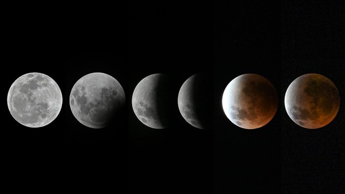 Pada 3 Maret 2026, langit akan dipenuhi dengan gerhana bulan total. Apa yang membedakan gerhana ini dari gerhana lain? Foto: detik.com - mimbarjumat.com