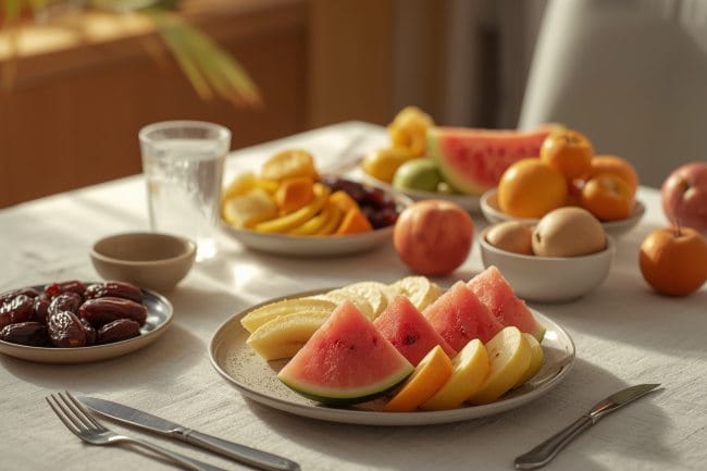 10 Buah yang Cocok Dikonsumsi Saat Sahur untuk Menjaga Tenaga Selama Puasa. Foto: Istimewa - mimbarjumat.com