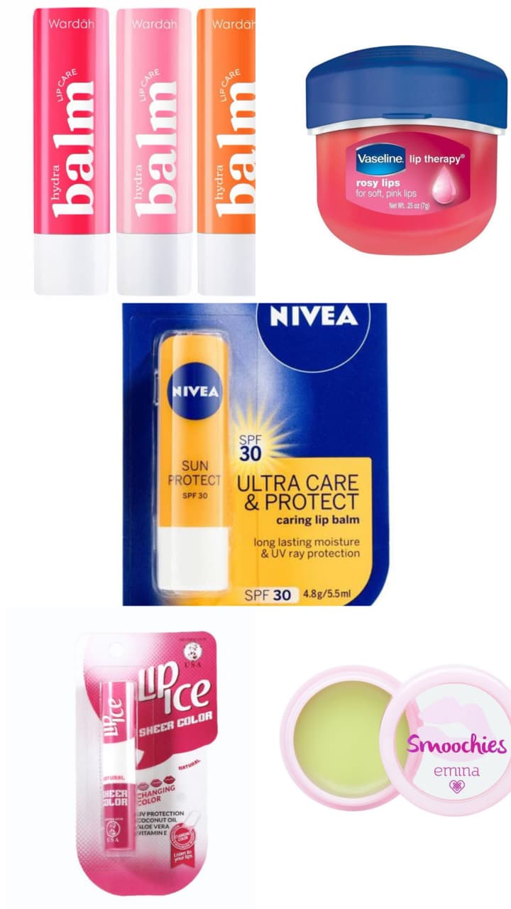 Rekomendasi Lip balm untuk mencerahkan bibir