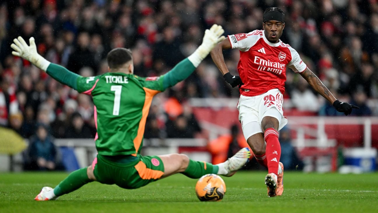 Arsenal Tembus Kelima Piala FA Usai Menang Telak atas Wigan Athletic.*mimbarjumat.com/ist