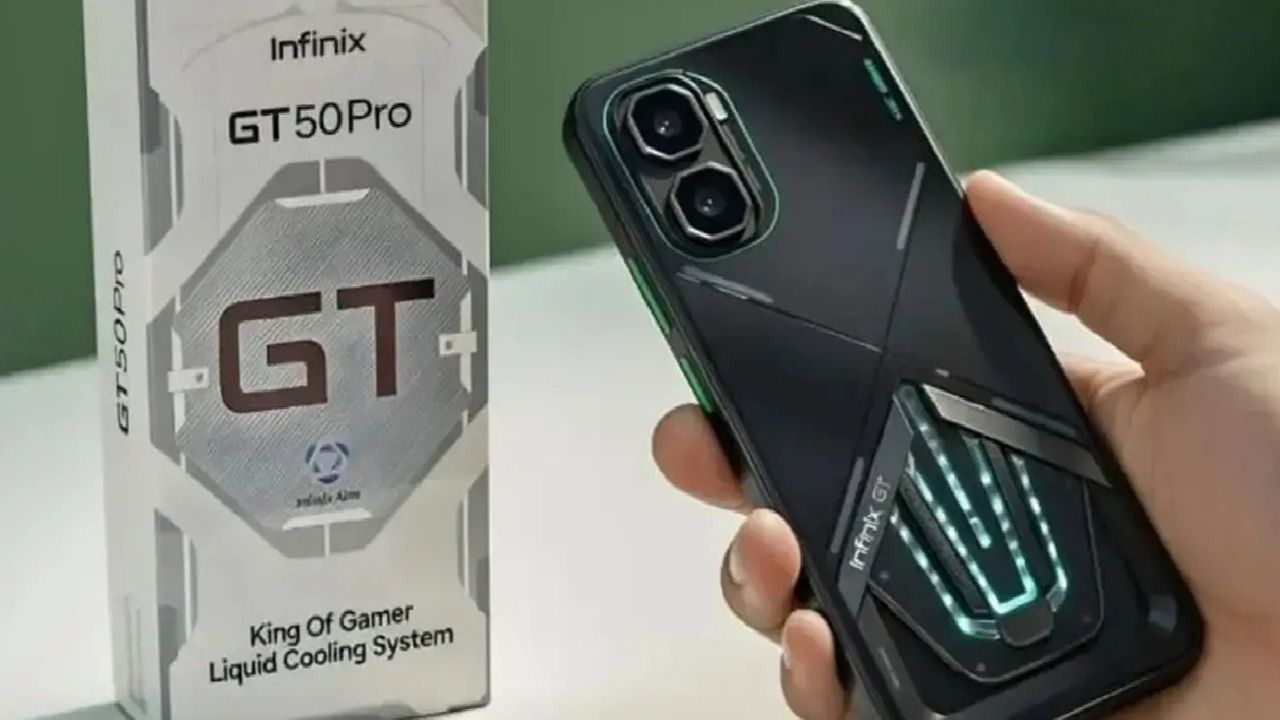 Calon Raja Gaming 5 Jutaan? Infinix GT50 Pro Tampil Futuristik dengan RGB LED. Foto: Istimewa - mimbarjumat.com