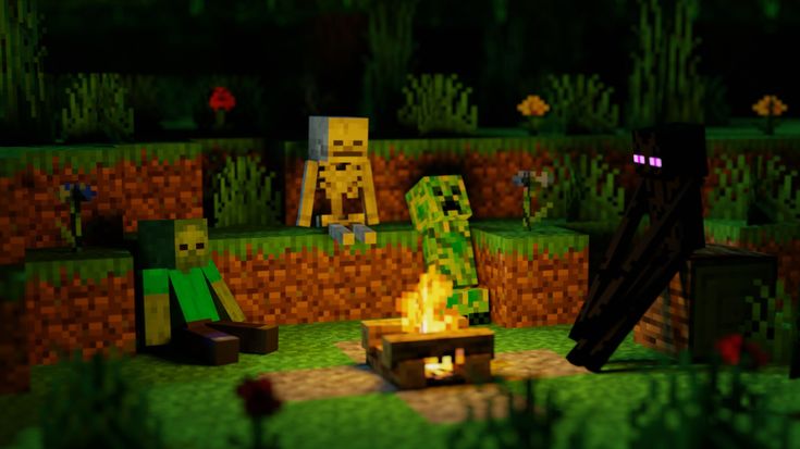 Mob di Minecraft: Makhluk yang Menghidupkan Dunia Blok. Foto: Istimewa - mimbarjumat.com