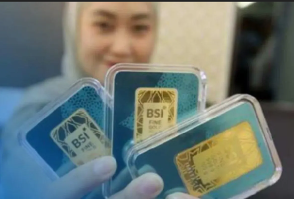 cara menabung emas di Bank Bsi