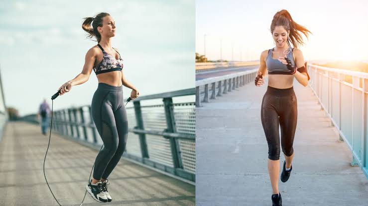 Lompat Tali vs Joging: Mana yang Lebih Cepat Membakar Lemak?.*mimbarjumat.com/ist
