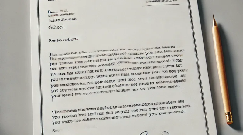 Contoh Surat Izin Sekolah untuk Berbagai Alasan: Sakit, Acara Keluarga, dan Lain-lain