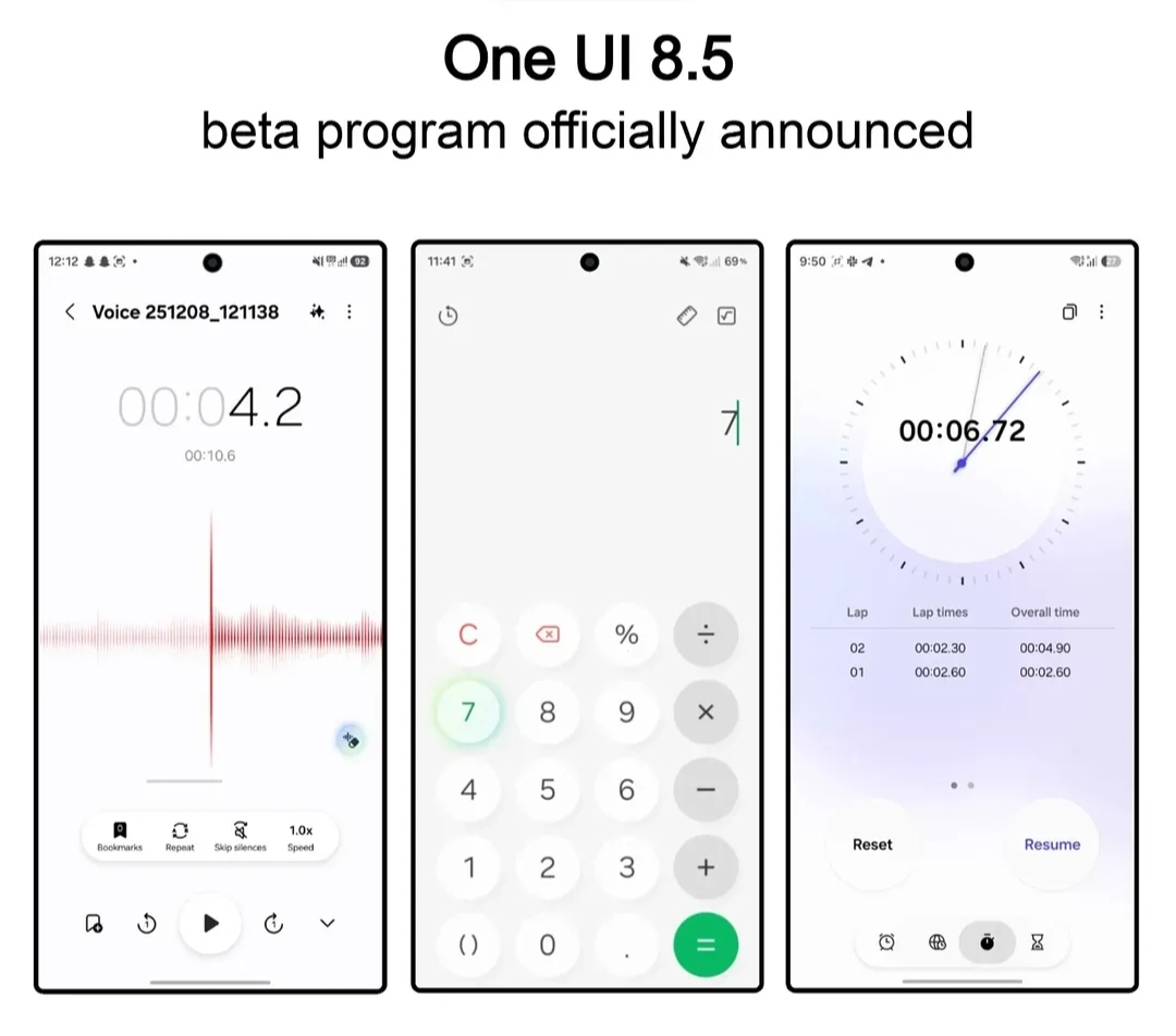 One UI 8.5 Beta