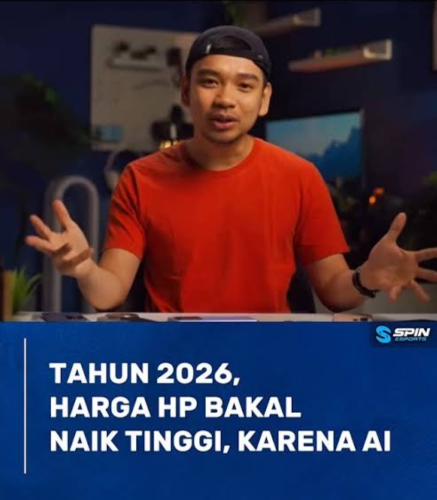 Tahun 2026,Harga HP Bakal Naik Tinggi karena AI