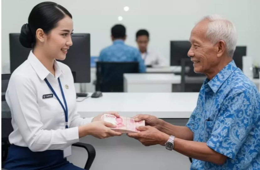 Gaji Pensiunan PNS Naik di Januari 2026