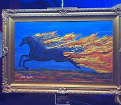 Lukisan Kuda Api SBY