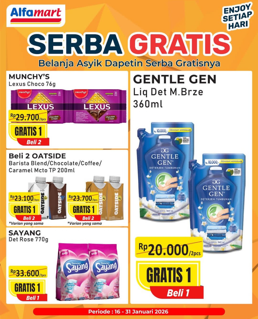 Tangkapan layar Instagram Alfamart