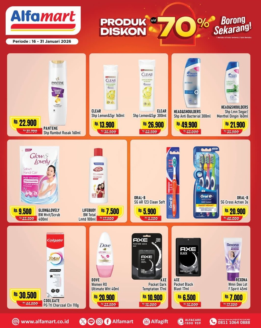 Promo Alfamart Periode 16 - 31 Januari 2026